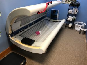 Tanning area at one branches of Ultimate Image Fitness Centers